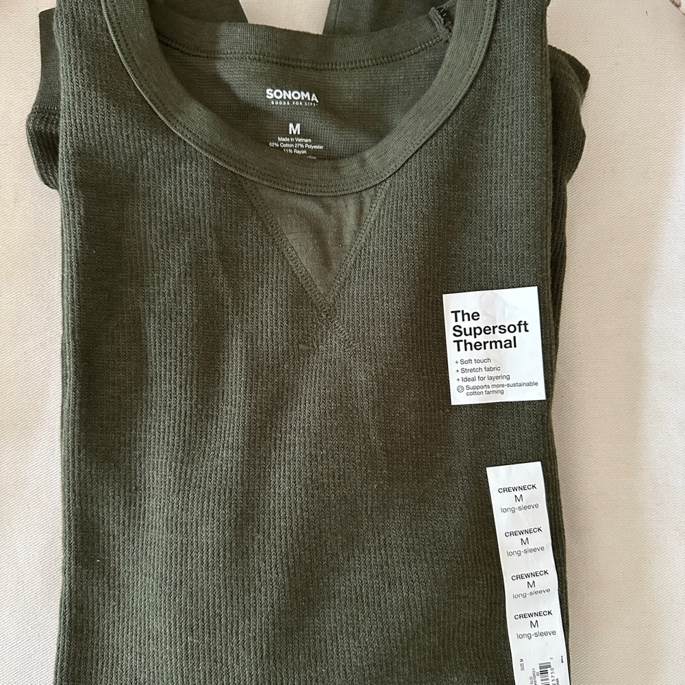 Sonoma long sleeve thermal shirt